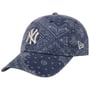 Washed Paisley Yankees Cap by New Era dunkelblau