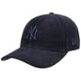MLB Uni Cord Yankees Cap by New Era dunkelblau
