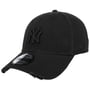 9Forty Distressed Yankees Cap by New Era schwarz