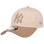 MLB Twotone Cotton Yankees Cap by New Era cremeweiß-beige