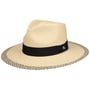 Montagon Stripe Panamahut by Lierys natur-schwarz