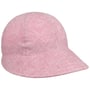Lilly Stripes Leinen Baumwolle Visor by Mayser rot
