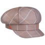 Anja Check Leinen Ballonmütze by Mayser beige