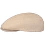 Dan Leinen-Hanf-Mix Flatcap by Mayser cremeweiß