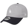 Mini Logo Washed Dodgers Cap by New Era grau