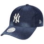 9Twenty Washed Denim Yankees Cap by New Era dunkelblau