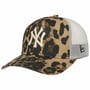 9Forty MC WMNS Leo Yankees Cap by New Era beige-schwarz