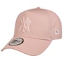 Outline EF NY Yankees Trucker Cap by New Era rosa