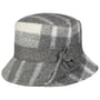 Vidtorp Check Wollhut by Lierys grau-beige