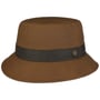 Waxed Cotton Bucket Stoffhatt by Balmoral brun