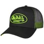 Neon Logo Truckerkasket by Von Dutch sort-gul