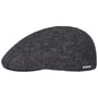 Texas Boiled Wool Flatcap by Stetson dunkelgrau