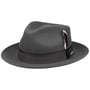 Vanvico Fedora Wollhut by Stetson dunkelgrau
