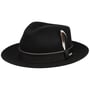 Vanvico Fedora Wollhut by Stetson schwarz