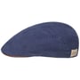 Ivy Cotton Canvas Flatcap by Stetson dunkelblau