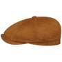 8-Panel Cap Goat Suede by JJ Hats hellbraun