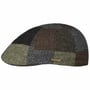Texas Patchwork Wool Mix Flatcap by Stetson bunt