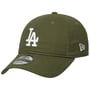 9Twenty Linen Dodgers Cap by New Era oliv
