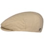 Hooligan Pinstripe Flat Cap by Brixton lysebeige