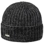Chenille Beanie med Fold by Seeberger antrasitt