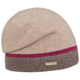 Shiny Stripe Headsock Uldhue by Seeberger lysebeige