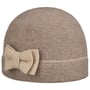 Tweed Pattern Walkmütze by Seeberger beige-braun