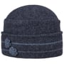 Tweed Walkmütze by Seeberger blau-dunkelblau
