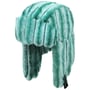 Tulia Fake Fur Fliegermütze by Seeberger grün