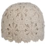 Flower Crochet Damenmütze by Seeberger hellgrau