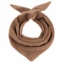 Faux Fur Triangelskjerf by Seeberger brun