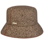 Tweedstoff Fischerhut by Seeberger braun-beige
