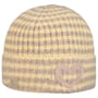 Twotone Knit Beanie med Fold by Seeberger pastellgul