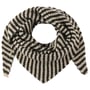 Twotone Knit Dreiecksschal by Seeberger beige-schwarz