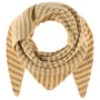 Twotone Knit Trekanttørkle by Seeberger pastellgul