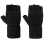 Alova Soft Fingerless Hansker by Seeberger svart