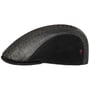 Jhon Premium Leather Flatcap by Alfonso D’Este braun-schwarz
