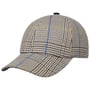 Atropos Houndstooth Cap by bedacht beige-blau