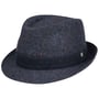 Tweed Trilby Ullhatt by Lierys blå-melert