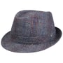 Overcheck Trilby Ullhatt by Lierys blå