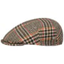 Capri Wool Houndstooth Flatcap by Lierys beige