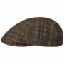 Rendeco Check Flat Cap by Lipodo brun