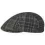 Rendeco Check Flat Cap by Lipodo grå