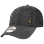 WASHED Denim pin 9TWENTY NEYYAN BLK by New Era sort