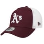 MLB Ess Athletics Trucker Cap by New Era bordeaux