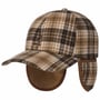 Classic Plaid Cap mit Ohrenklappen by Kangol braun-beige