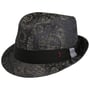 Tilcano Trilby Stoffhut by Alfonso D’Este schwarz