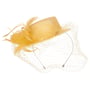 Lialena Sinamay Fascinator by McBURN gelb
