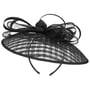 Chess Sinamay Saucer Fascinator by McBURN schwarz