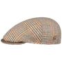 Marzio Glencheck Flat Cap Zechbauer by Mayser beige
