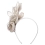 Lioressa Sinamay Fascinator by Seeberger grå